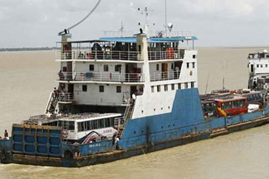 Ferry services on Shimulia-Kathalbari route resume