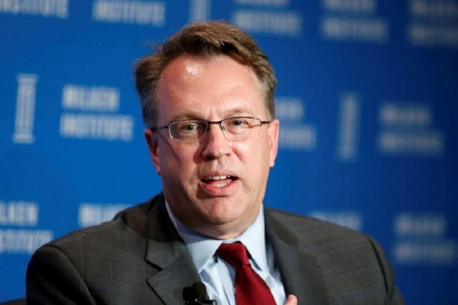 John C Williams, President and CEO of the Federal Reserve Bank of San Francisco, speaks at the Milken Institute Global Conference in Beverly Hills, California, US, May 2, 2016. Reuters/File Photo