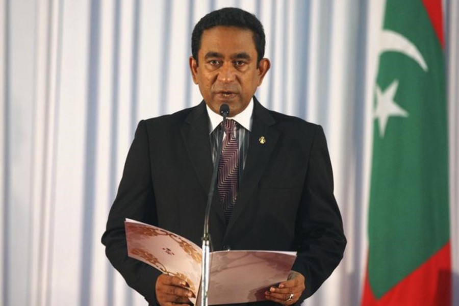 Maldivian president Yameen Abdul Gayoom.  - Reuters