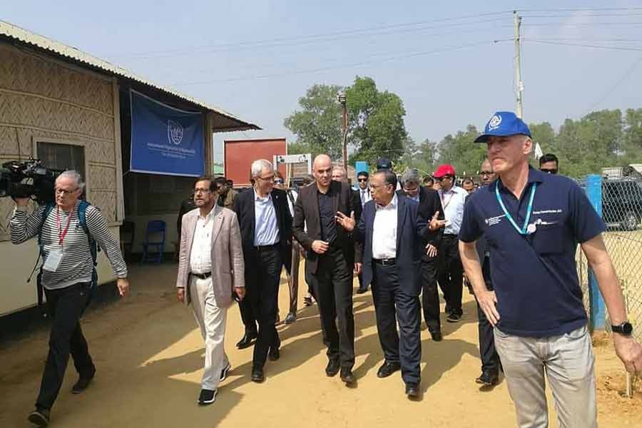 Switzerland wants full implementation of Kofi Annan report