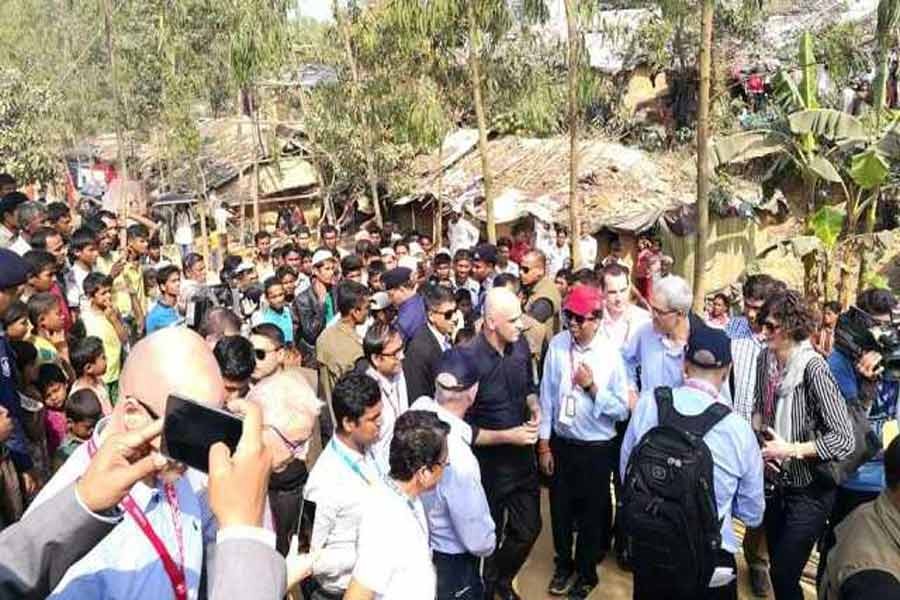 Swiss President in Cox's Bazar to visit Rohingya camp