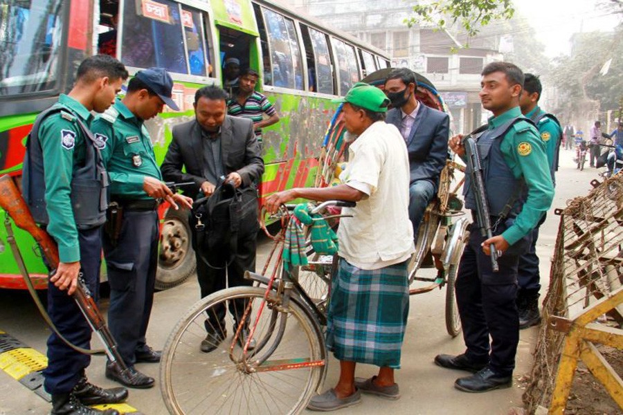 Police tighten security ahead of Khaleda verdict