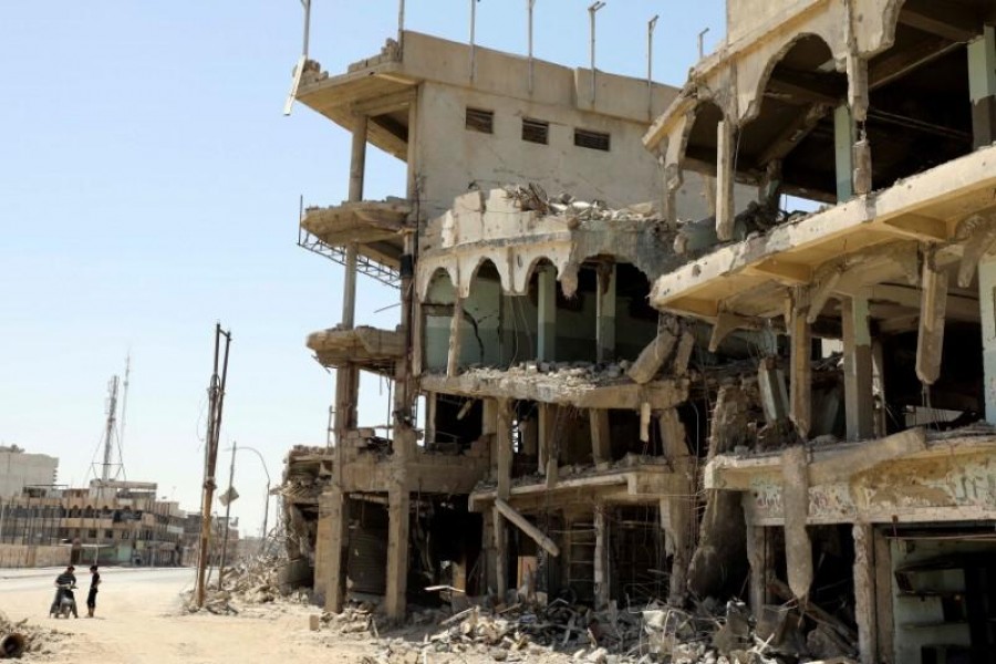 Representational image: A view of a building heavily damaged by fighting between Iraqi security forces and Islamic State in the Old City of Mosul, Iraq August 5, 2017. Reuters