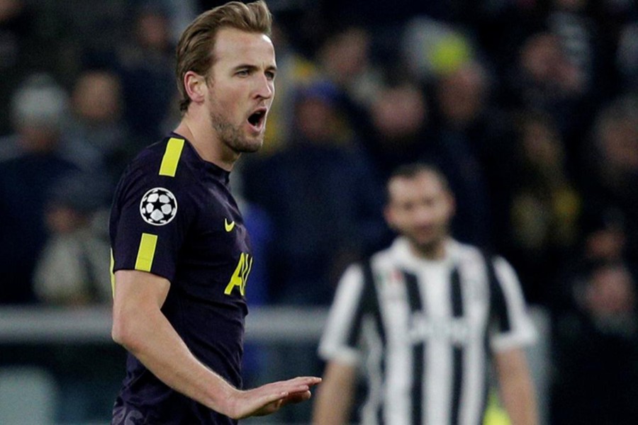 Tottenham Striker Harry Kane seen in this Reuters photo.