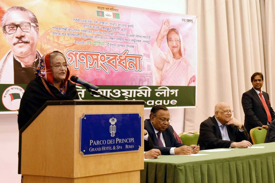 PM Hasina firm on putting corrupts on trial