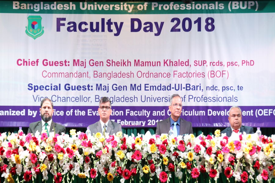 BUP observes Faculty Day