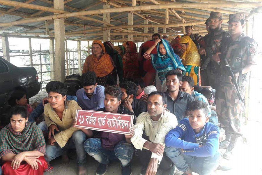 BGB rescues 41 people while being trafficked