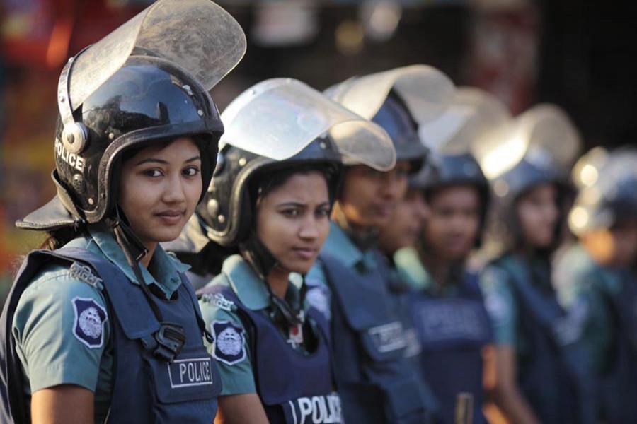 Govt recruits 80pc of female police in last nine years