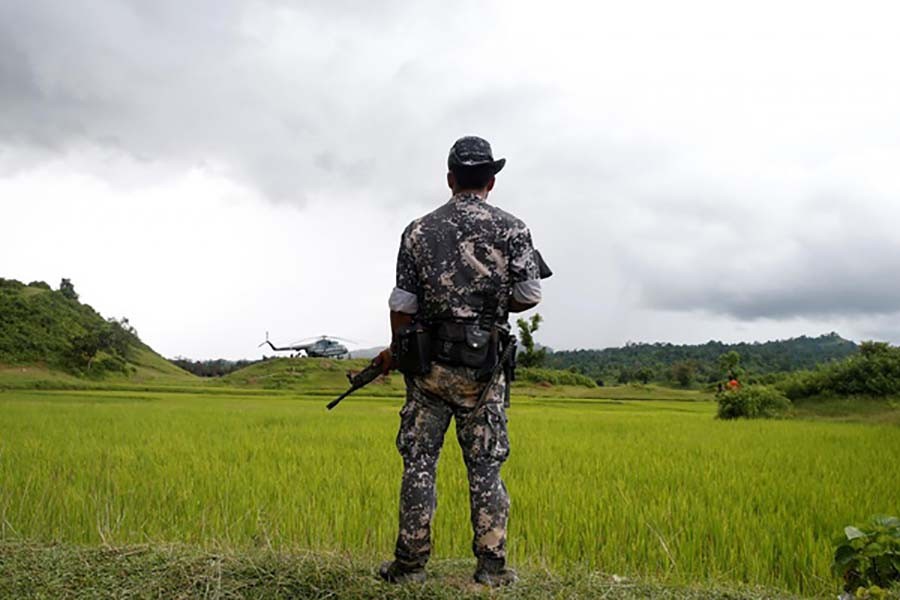 Myanmar builds military bases on Rohingya’s land: Amnesty