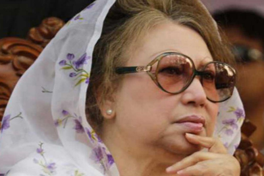 Khaleda shown arrested in Comilla arson case