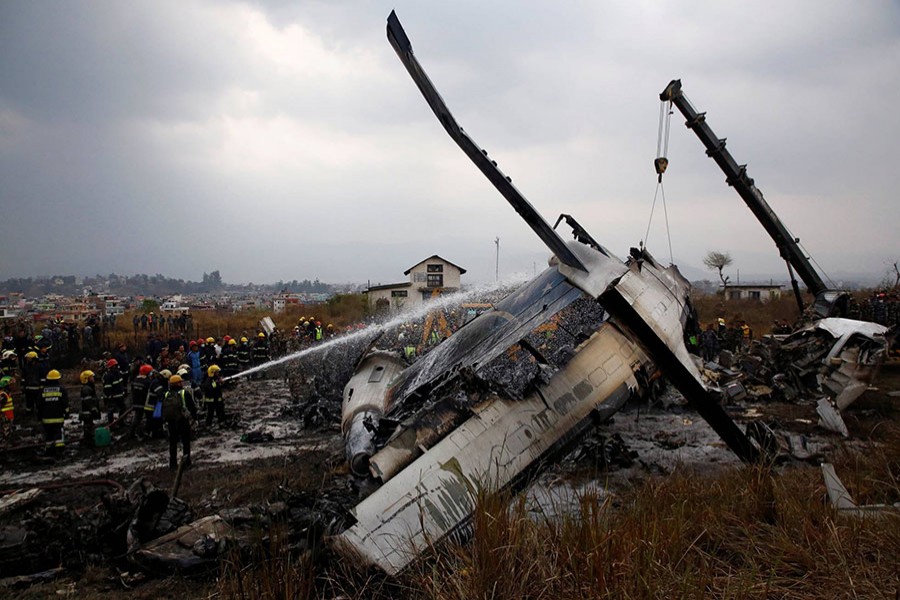 Nepal forms probe body over US-Bangla plane crash