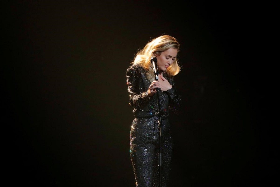 Singer Miley Cyrus performs during the 2018 MusiCares Person of the Year show honouring Fleetwood Mac at Radio City Music Hall in Manhattan, New York, US, January 26, 2018. Reuters/Files