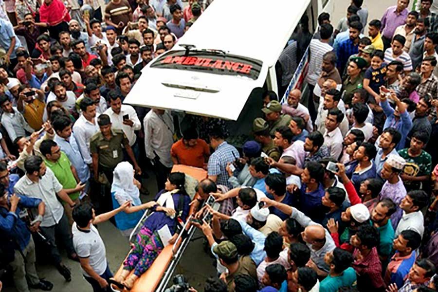 Three plane crash survivors admitted to DMCH