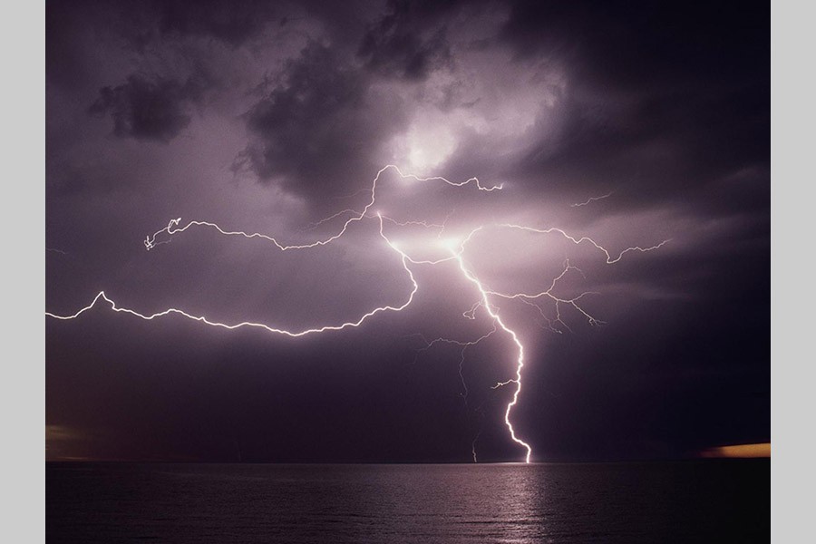 Two schoolboys die in lightning