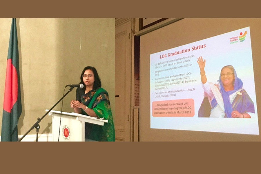 BD Embassy in Paris celebrates LDC graduation