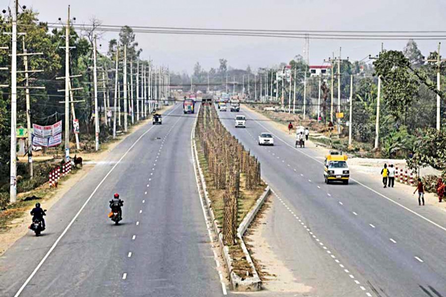 Road up for repairs just one year after construction done