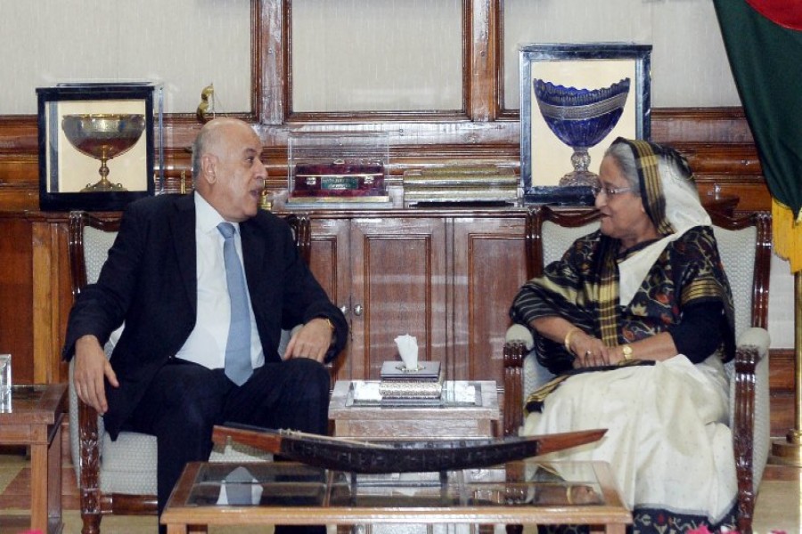 PM reassures BD support to Palestinian cause