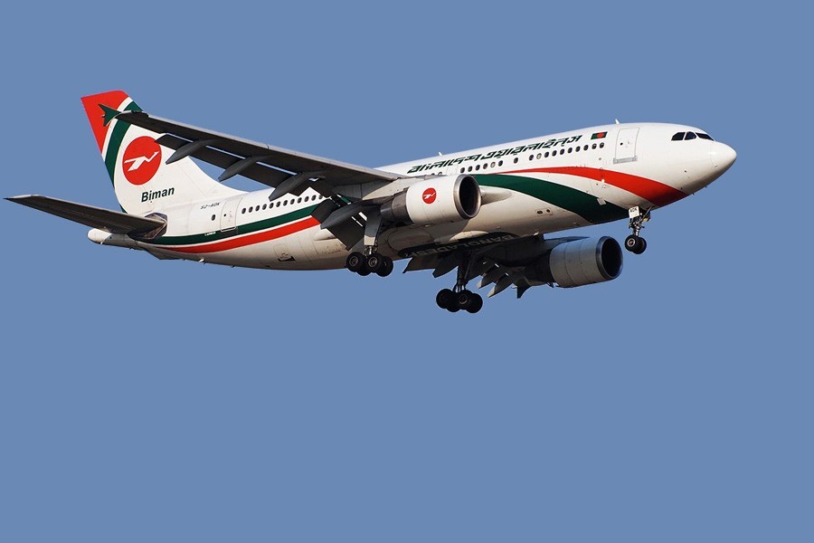 Biman flight misses arrival schedule at Shahjalal Airport