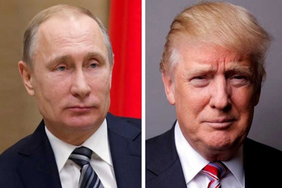 Vladimir Putin and Donald Trump