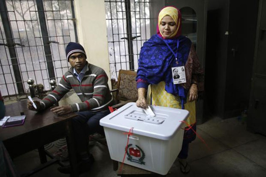 Voting at 133 local bodies underway