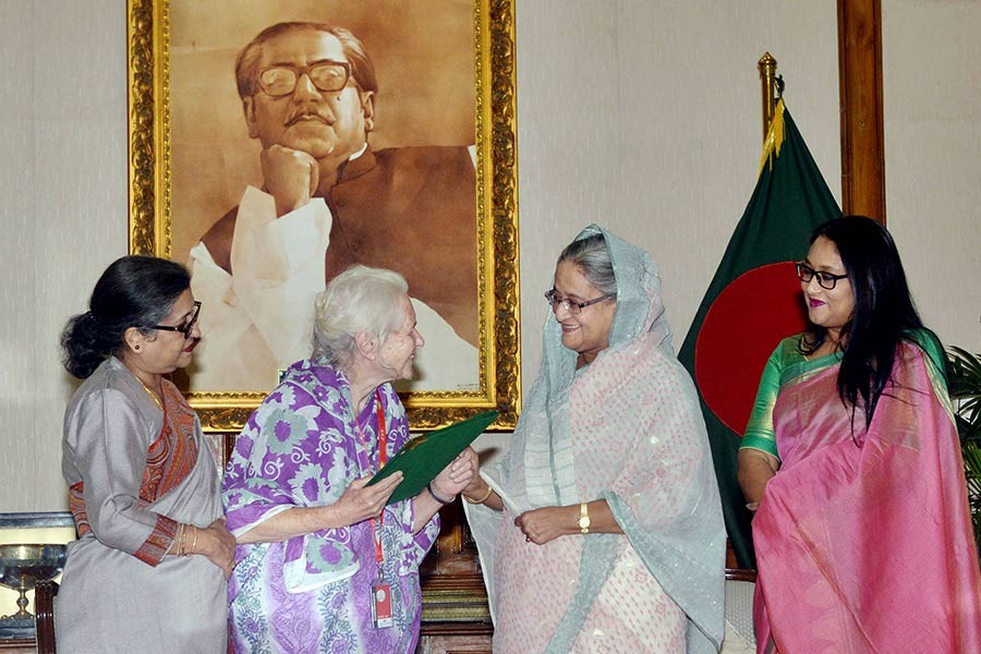 Lucy Helen gets Bangladesh citizenship finally