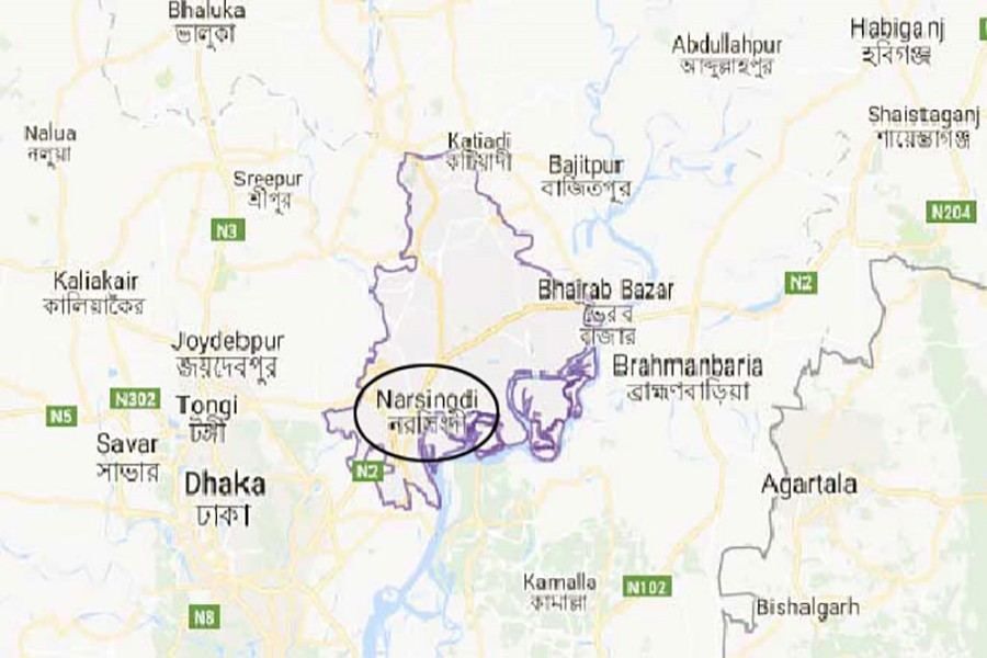 Narsingdi road crash kills four