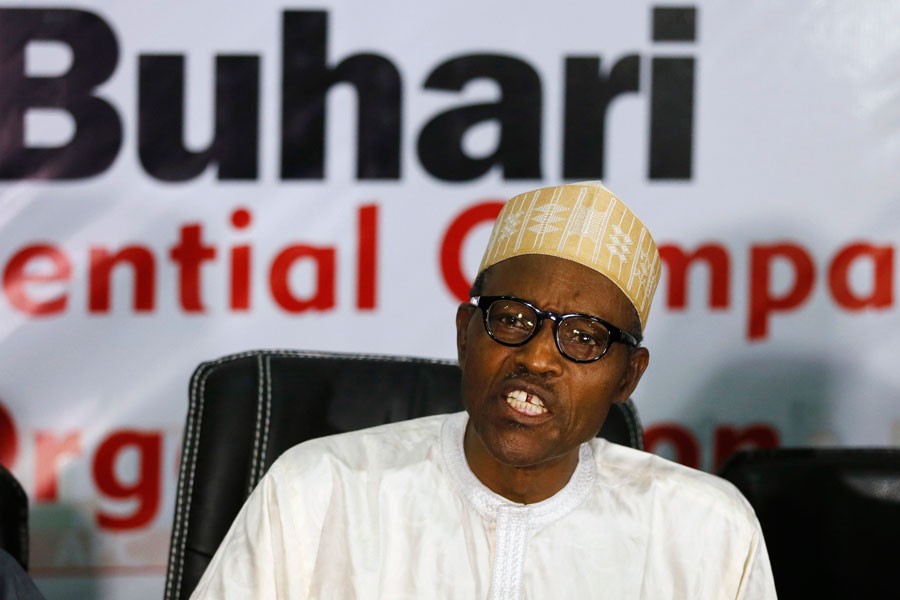 Nigerian President Muhammadu Buhari. Reuters.