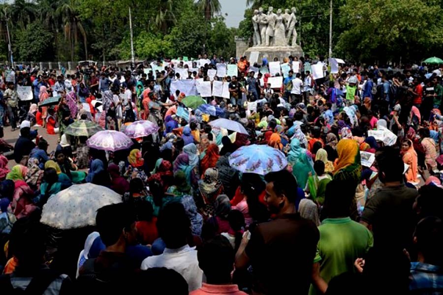 Quota reform protesters vow to continue movement