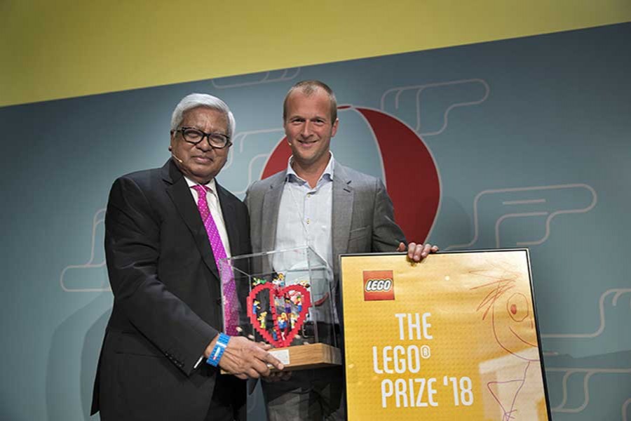 Fazle Hasan Abed gets Lego Prize 2018