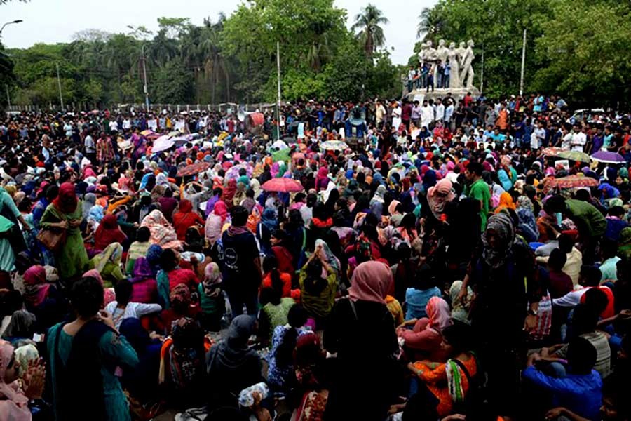 Quota protesters to disclose decision on Thursday morning