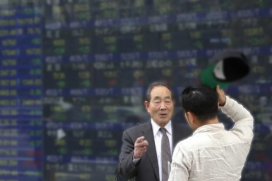 Japanese shares fall on Syria tensions