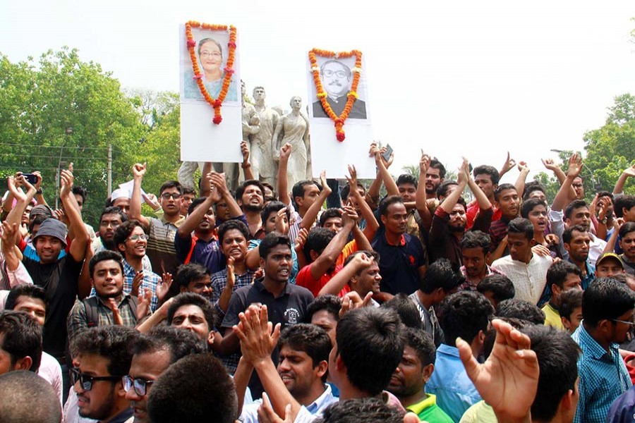 Quota protests halted