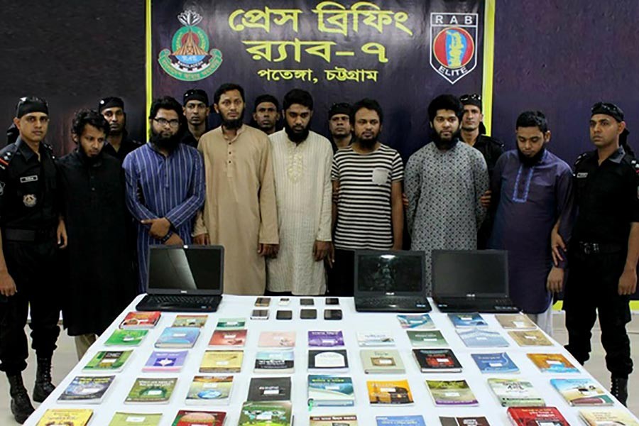 RAB detains seven ‘militants’, including Red Cross worker