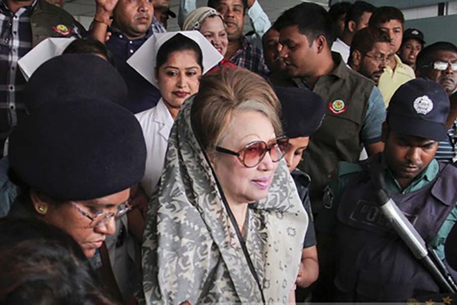 BNP demands Khaleda be moved to Hospital