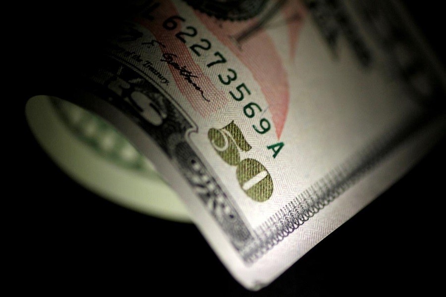 Dollar near two-week high