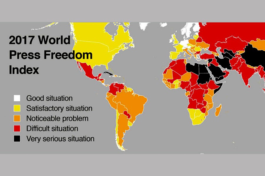 Authoritarian governments tighten grip on press freedom