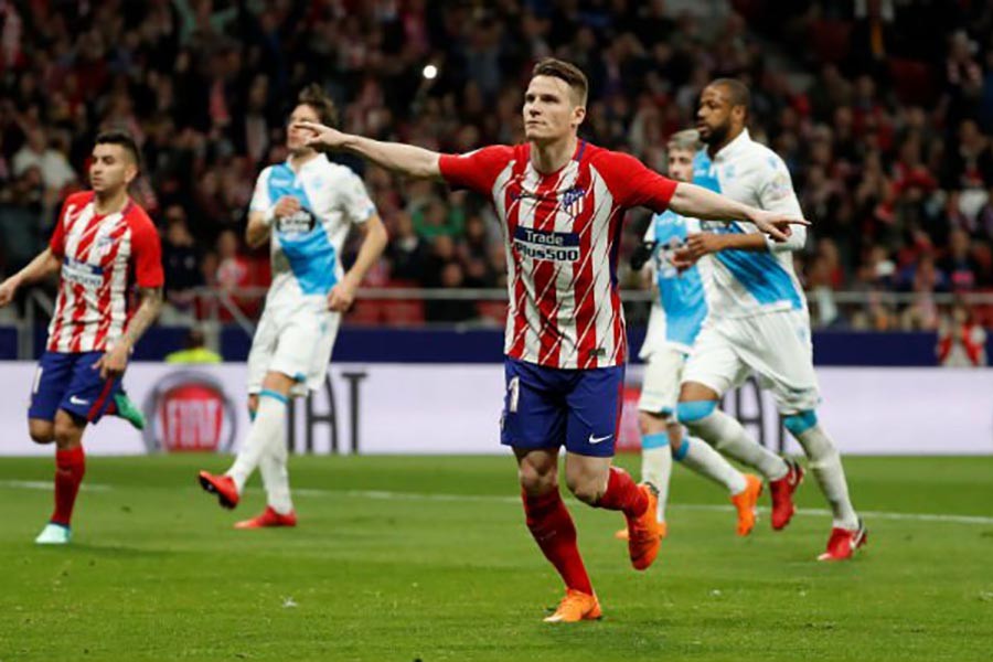 Gameiro spot kick delays Barca’s party