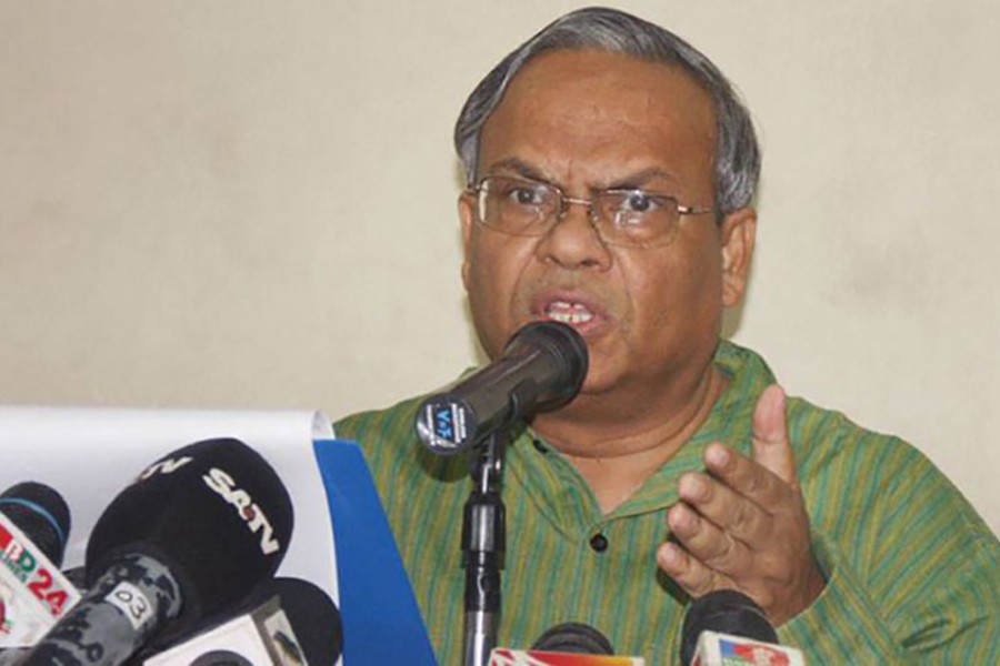 BNP senior Joint Secretary General Ruhul Kabir Rizvi seen in this file photo