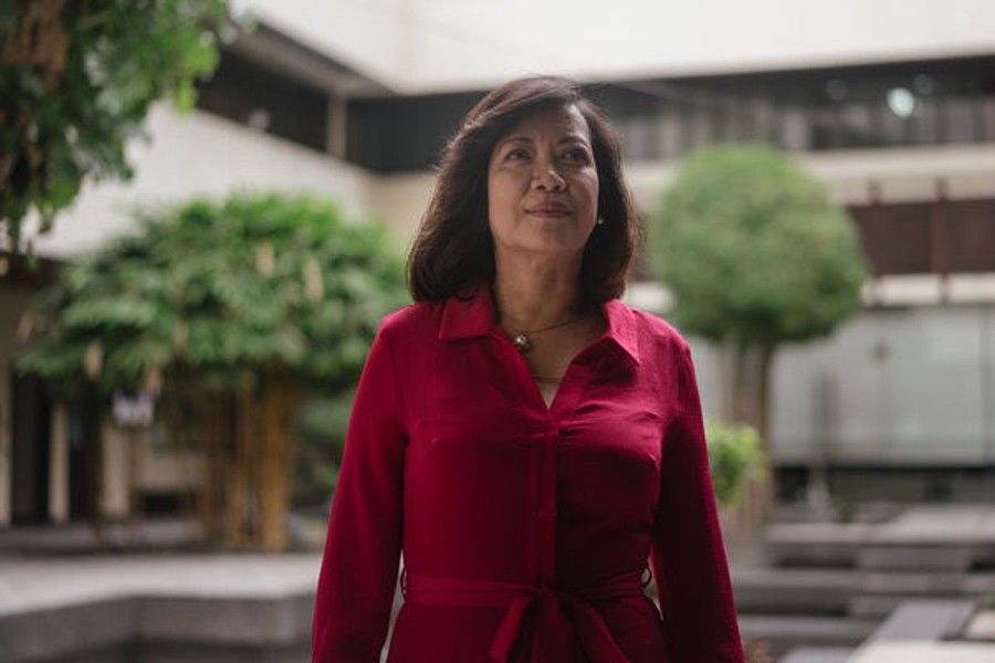 Maria Lourdes Sereno, chief justice of the Supreme Court of the Philippines, in Manila in February. Photo: New York Times