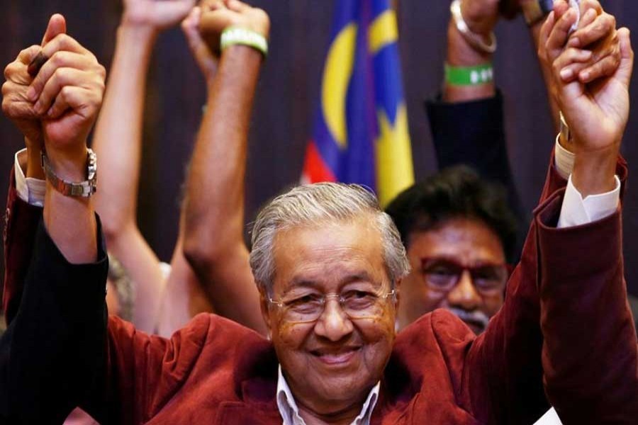 Stunning comeback by Mahathir Mohamad   