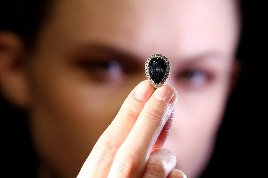 The Farnese Blue diamond passed down through generations of royal families - Reuters photo