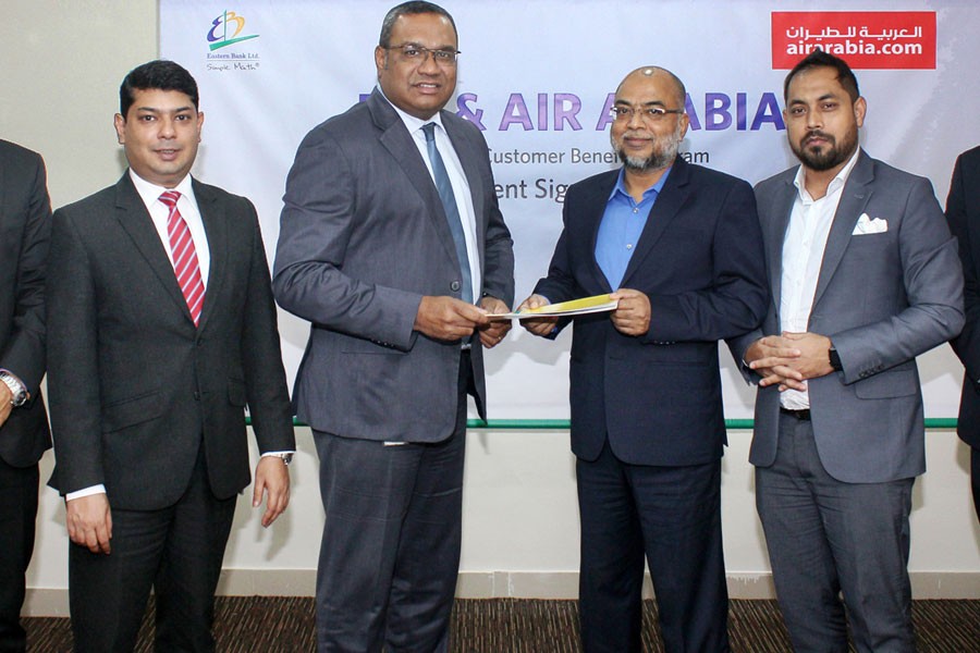 EBL cardholders to get special discounts from Air Arabia