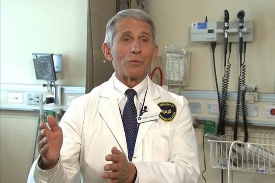 Dr Anthony Fauci, director of the National Institutes of Allergy and Infectious Diseases, is pictured at the National Institutes of Health in Bethesda, Maryland, US November 22, 2016. Reuters/File