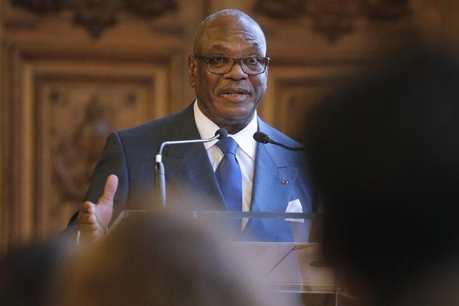 Mali’s President Ibrahim Boubacar Keita. Reuters Photo.