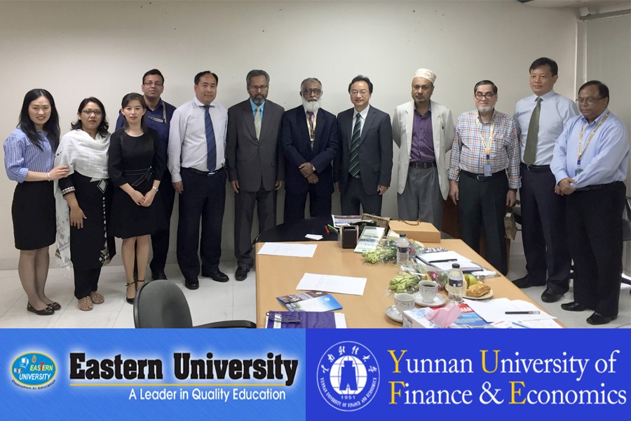 YUFE delegation visits Eastern University