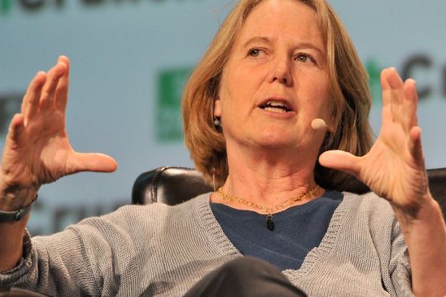 Top Google executive Diane Greene told staff on Friday there would be no renewal of the contract. Internet Photo