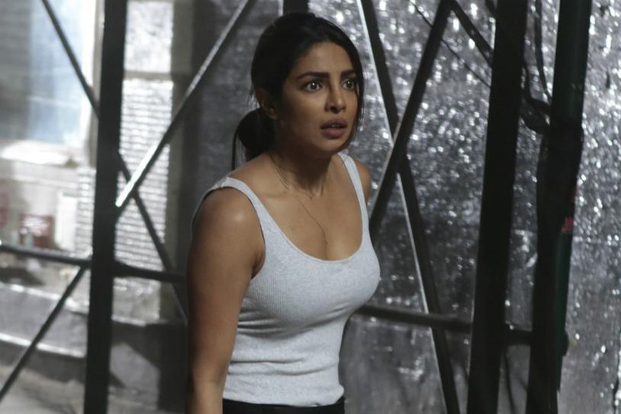 Priyanka Chopra in a still from Quantico. Photo: Hindustan Times