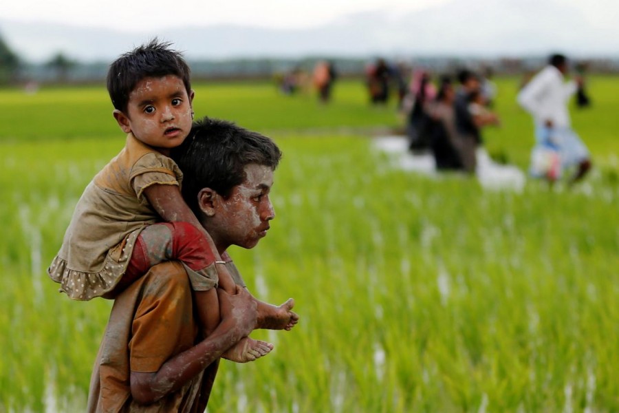 Thousands of children at risk as rains hit Rohingya refugee camps