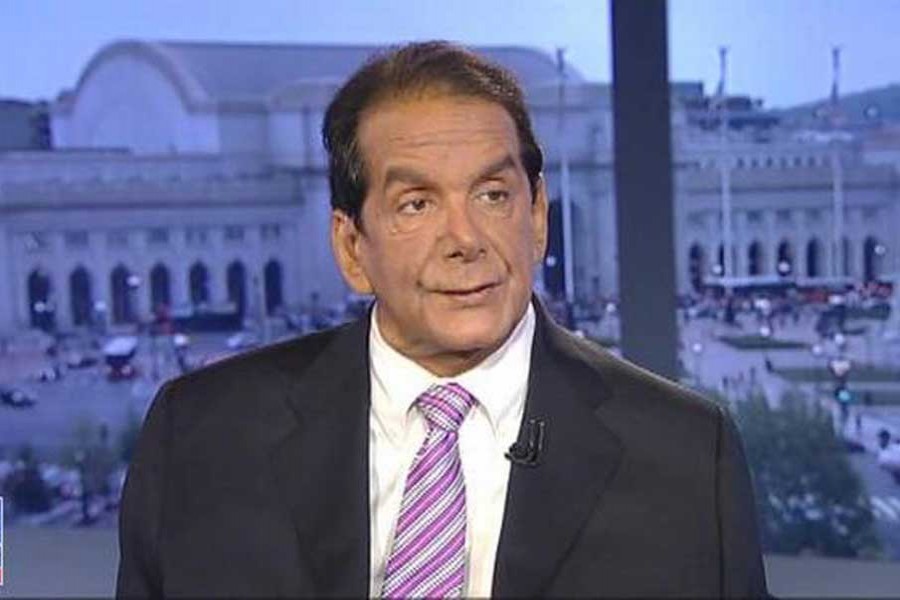 Charles Krauthammer was one of the leading conservative political commentators in the US media. - Reuters