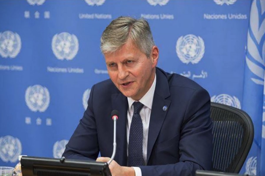 UN peacekeeping official due Sunday